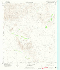 Download a high-resolution, GPS-compatible USGS topo map for Chispa Mountain NW, TX (1974 edition)