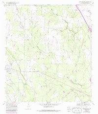 preview thumbnail of historical topo map of Atascosa County, TX in 1969