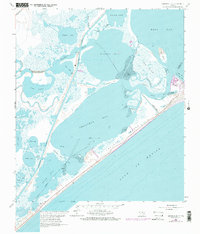 Download a high-resolution, GPS-compatible USGS topo map for Christmas Point, TX (1977 edition)