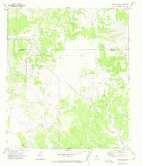 Download a high-resolution, GPS-compatible USGS topo map for Christoval SE, TX (1974 edition)
