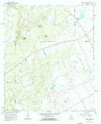 Download a high-resolution, GPS-compatible USGS topo map for Church Peak, TX (1970 edition)