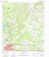 Download a high-resolution, GPS-compatible USGS topo map for Cisco North, TX (1987 edition)