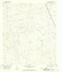 Download a high-resolution, GPS-compatible USGS topo map for Clabber Hill Ranch, TX (1970 edition)