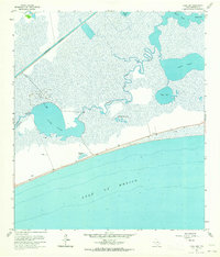 Download a high-resolution, GPS-compatible USGS topo map for Clam Lake, TX (1964 edition)