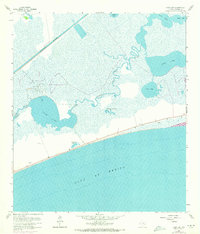 Download a high-resolution, GPS-compatible USGS topo map for Clam Lake, TX (1971 edition)