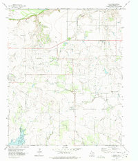 Download a high-resolution, GPS-compatible USGS topo map for Clara, TX (1975 edition)