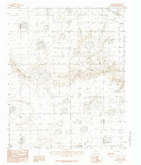 Download a high-resolution, GPS-compatible USGS topo map for Claude SW, TX (1984 edition)