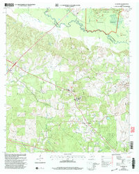Download a high-resolution, GPS-compatible USGS topo map for Clawson, TX (2004 edition)