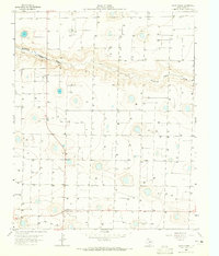 1963 Map of Clays Corner, 1965 Print