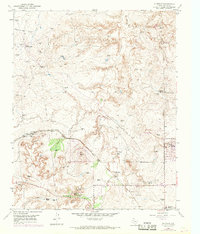 Download a high-resolution, GPS-compatible USGS topo map for Cliffside, TX (1968 edition)