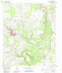 Download a high-resolution, GPS-compatible USGS topo map for Club Hollow, TX (1987 edition)