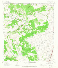 preview thumbnail of historical topo map of Williamson County, TX in 1964