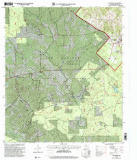 Download a high-resolution, GPS-compatible USGS topo map for Coldspring, TX (2000 edition)