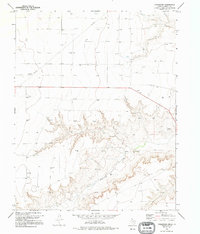 preview thumbnail of historical topo map of Sherman County, TX in 1974