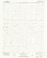 Download a high-resolution, GPS-compatible USGS topo map for Coldwater West, TX (1976 edition)