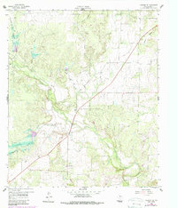 Download a high-resolution, GPS-compatible USGS topo map for Coleman NE, TX (1988 edition)