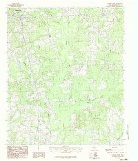 Download a high-resolution, GPS-compatible USGS topo map for Colliers Creek, TX (1985 edition)