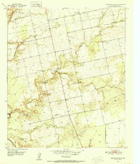 1950 Map of Colorado City SE, 1952 Print