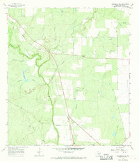 preview thumbnail of historical topo map of Live Oak County, TX in 1965