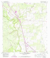 Download a high-resolution, GPS-compatible USGS topo map for Comanche Hills, TX (1986 edition)
