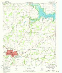 Download a high-resolution, GPS-compatible USGS topo map for Comanche, TX (1972 edition)