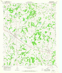 Download a high-resolution, GPS-compatible USGS topo map for Como, TX (1968 edition)
