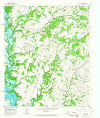 Download a high-resolution, GPS-compatible USGS topo map for Comyn, TX (1967 edition)