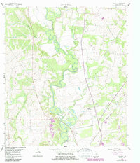 Download a high-resolution, GPS-compatible USGS topo map for Concrete, TX (1987 edition)