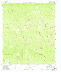 preview thumbnail of historical topo map of San Jacinto County, TX in 1959