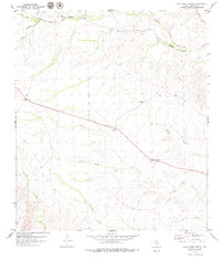 Download a high-resolution, GPS-compatible USGS topo map for Cook Creek North, TX (1979 edition)