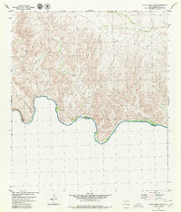 Download a high-resolution, GPS-compatible USGS topo map for Cook Creek South, TX (1979 edition)