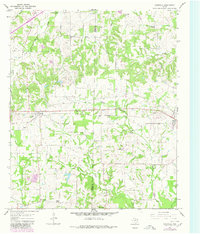 Download a high-resolution, GPS-compatible USGS topo map for Cookville, TX (1980 edition)