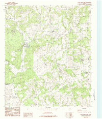 Download a high-resolution, GPS-compatible USGS topo map for Coon Creek Lake, TX (1984 edition)