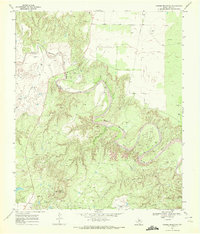 Download a high-resolution, GPS-compatible USGS topo map for Cooper Mountain, TX (1972 edition)