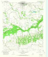 Download a high-resolution, GPS-compatible USGS topo map for Cooper South, TX (1968 edition)