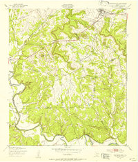 Download a high-resolution, GPS-compatible USGS topo map for Copperas Cove, TX (1953 edition)