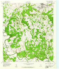 Download a high-resolution, GPS-compatible USGS topo map for Copperas Cove, TX (1961 edition)
