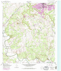 Download a high-resolution, GPS-compatible USGS topo map for Copperas Cove, TX (1979 edition)