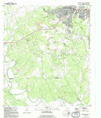 Download a high-resolution, GPS-compatible USGS topo map for Copperas Cove, TX (1995 edition)