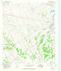 Download a high-resolution, GPS-compatible USGS topo map for Corbet, TX (1967 edition)