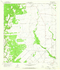 Download a high-resolution, GPS-compatible USGS topo map for Cordele, TX (1966 edition)