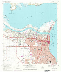 Download a high-resolution, GPS-compatible USGS topo map for Corpus Christi, TX (1977 edition)
