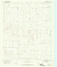 preview thumbnail of historical topo map of Hale County, TX in 1968