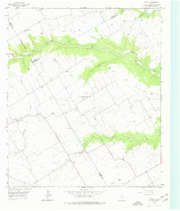 Download a high-resolution, GPS-compatible USGS topo map for Coryell, TX (1977 edition)