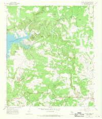 Download a high-resolution, GPS-compatible USGS topo map for Council Creek, TX (1970 edition)