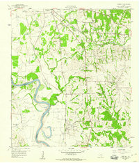 Download a high-resolution, GPS-compatible USGS topo map for Courtney, TX (1960 edition)