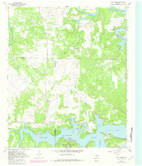 Download a high-resolution, GPS-compatible USGS topo map for Cove Creek, TX (1982 edition)