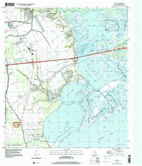 Download a high-resolution, GPS-compatible USGS topo map for Cove, TX (2000 edition)