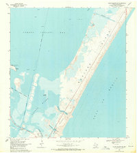 preview thumbnail of historical topo map of Nueces County, TX in 1968