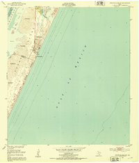 1951 Map of Crane Islands SW, 1953 Print